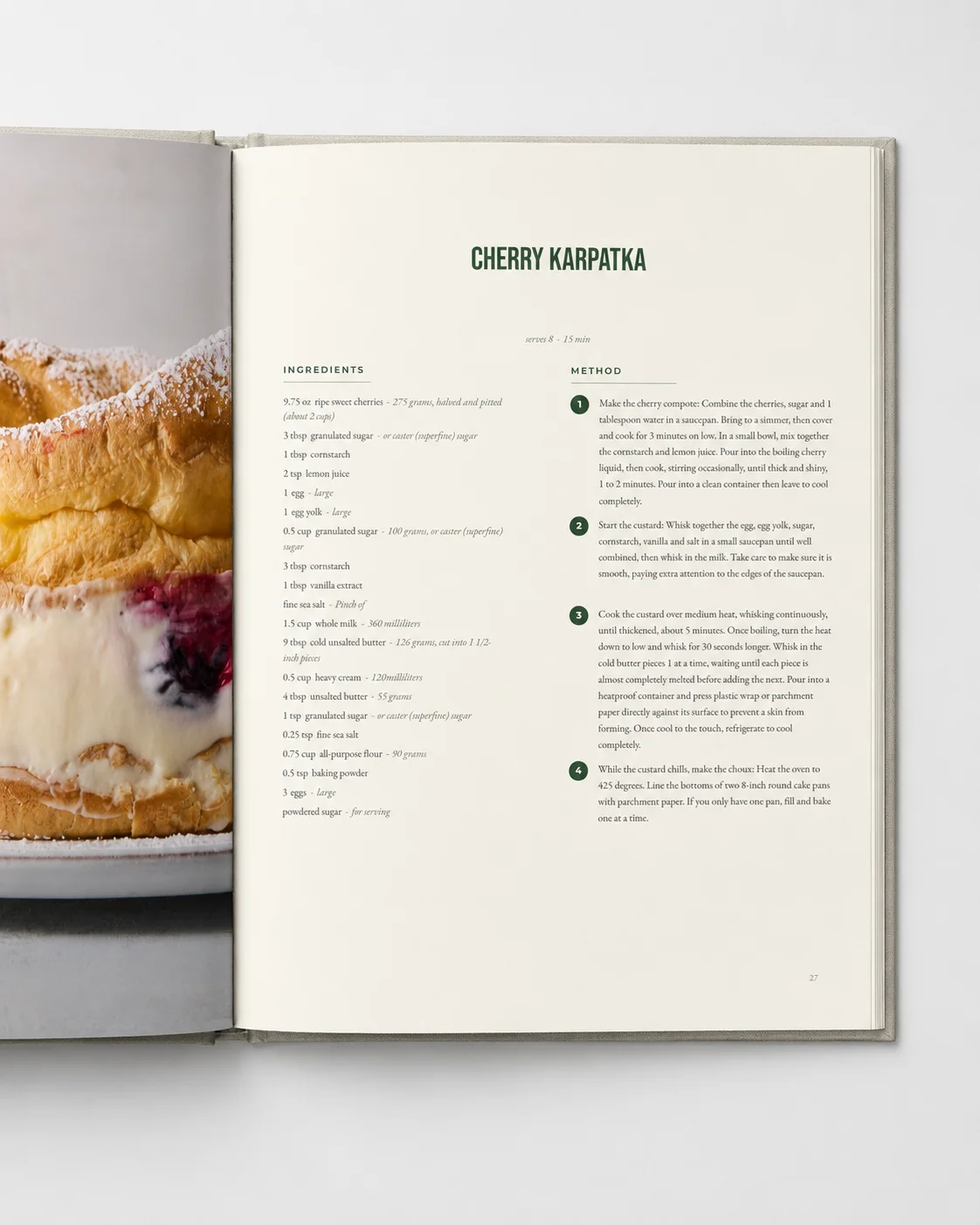 Verdant open spread